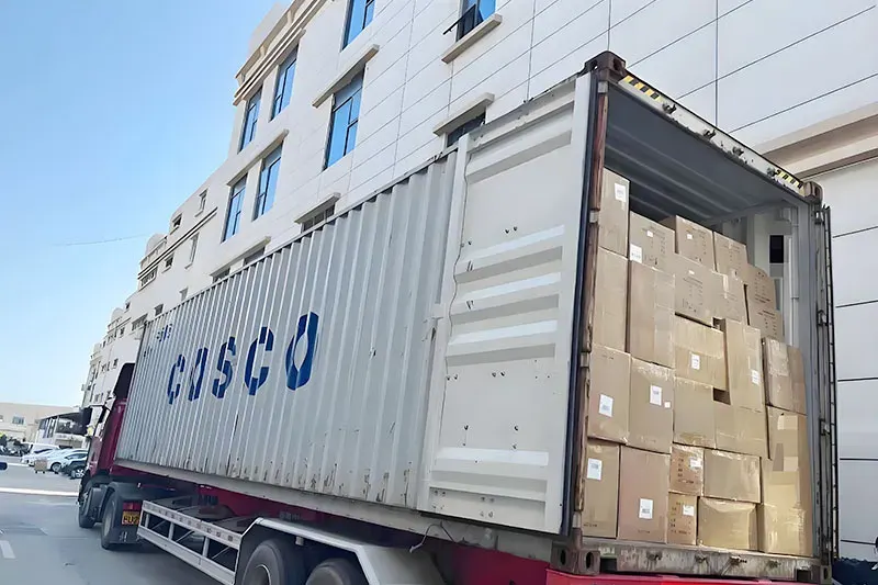 Actual shipment photos