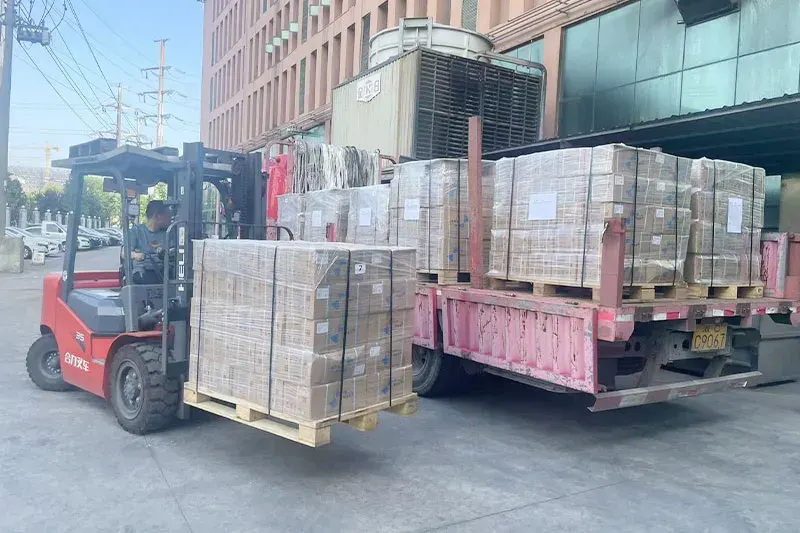 Actual shipment photos
